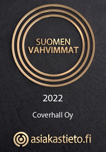Coverhall Oy - Suomen vahvimmat 2022